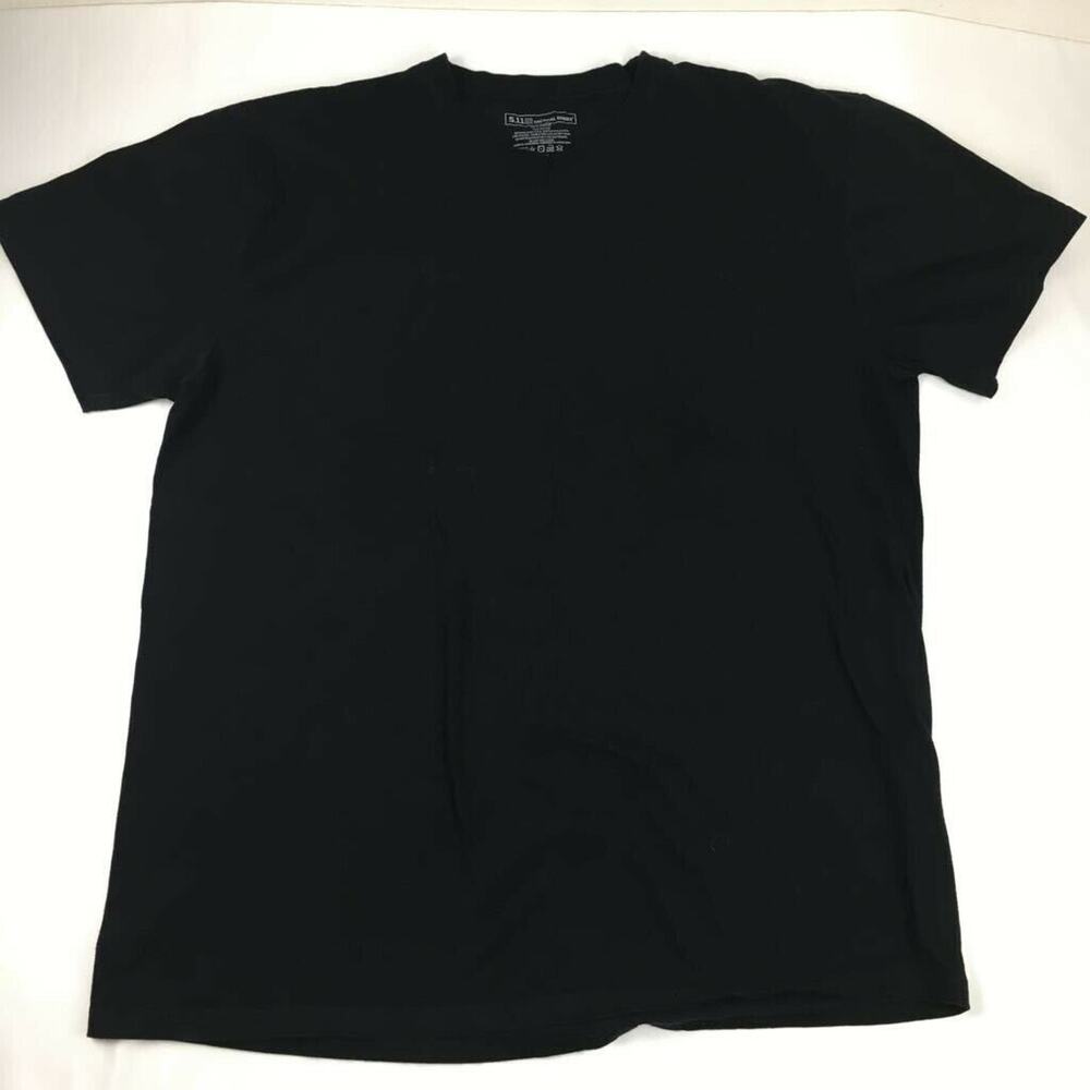 5.11 Tactical Series Mens Basic T-Shirt Black 2XL